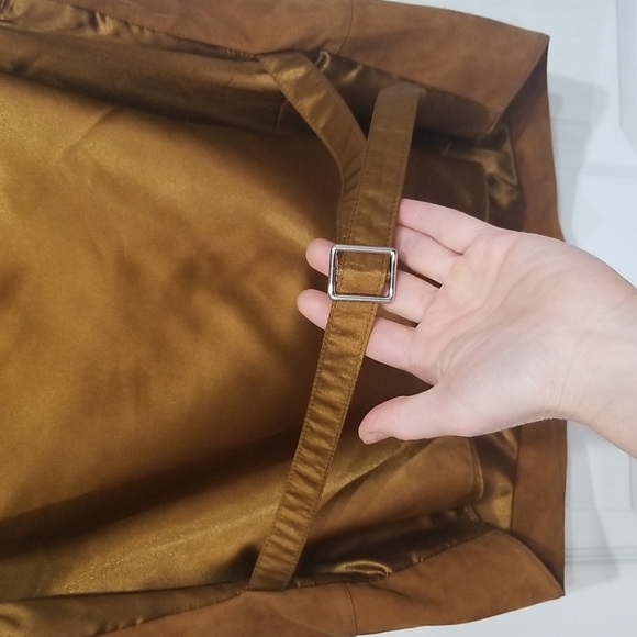 PETER HAHN Rare Genuine Smooth Kidskin Suede Leather Vest - Picture 9 of 10